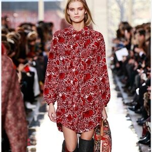 Tory Burch Cora Silk Shirt Dress fall 2014 collection